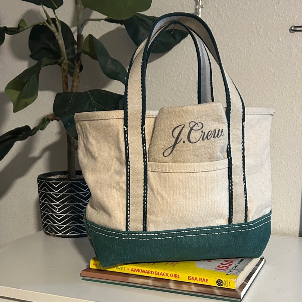 J.Crew Small Montauk Tote (Green)